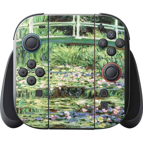 White Waterlilies, 1899 by Monet Nintendo Switch 2 (2025) with Joy-Con Skin